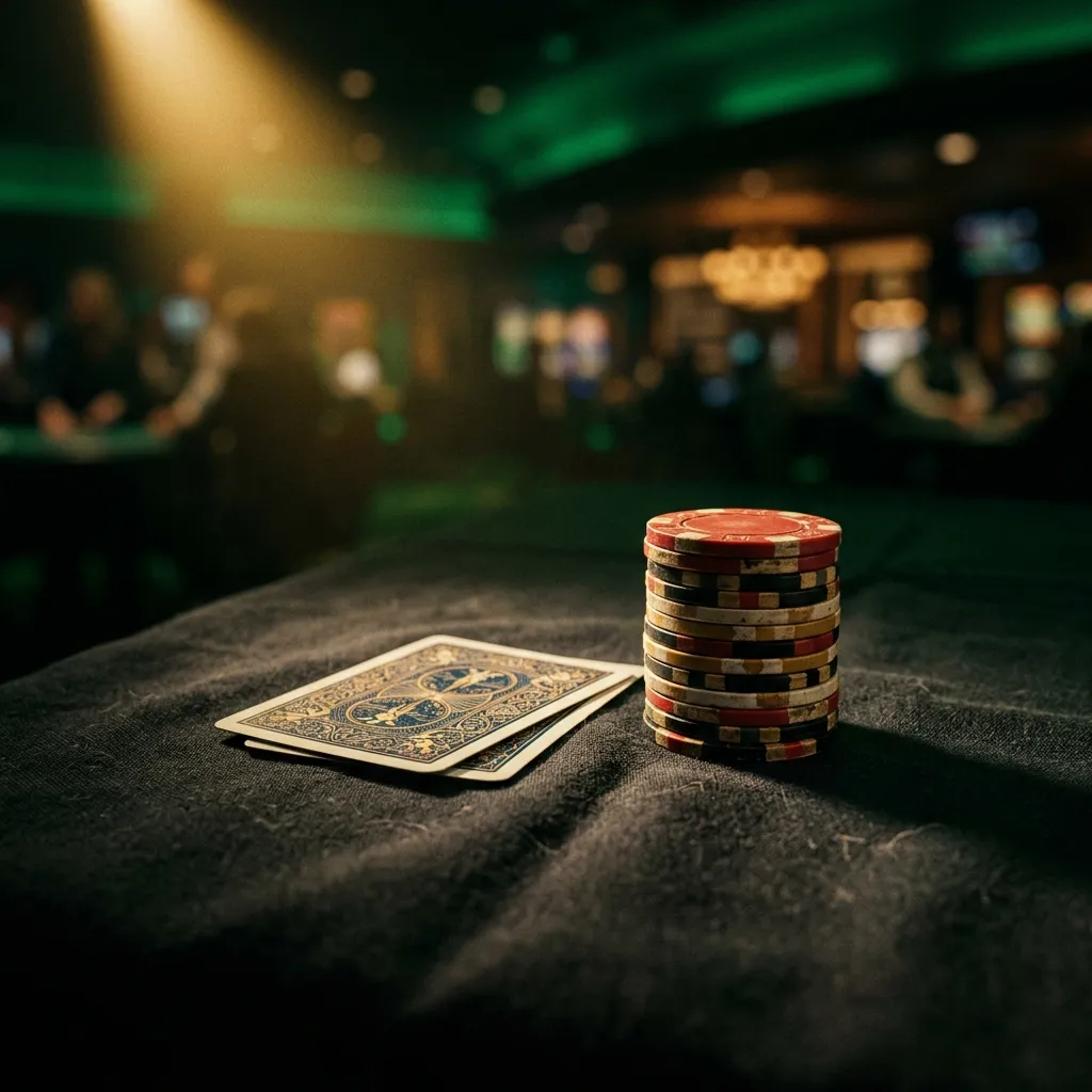 Casino chips cards