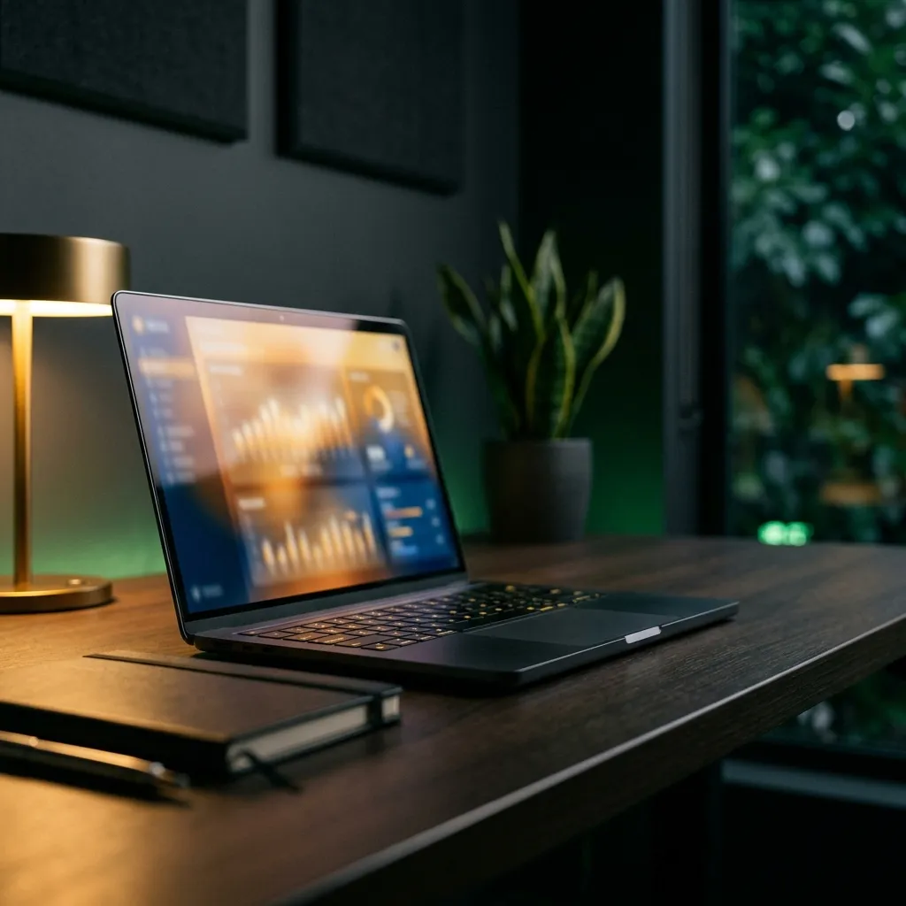 Modern office desk